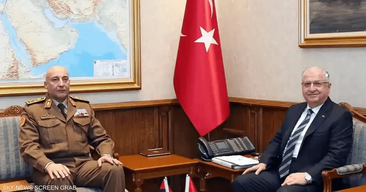 تحطم طائرة تقلّ رئيس أركان حكومة الدبيبة الليبية في أنقرة