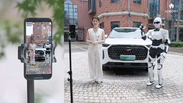 شيري تطلق روبوت‎ AiMOGA ‎بدورة الألعاب الآسيوية للشباب لذوي الإعاقة 2025‏