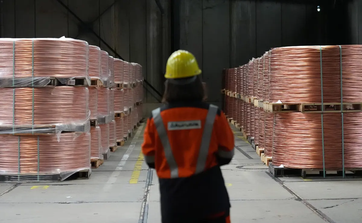 سعر النحاس يبلغ أعلى مستوى على الإطلاق