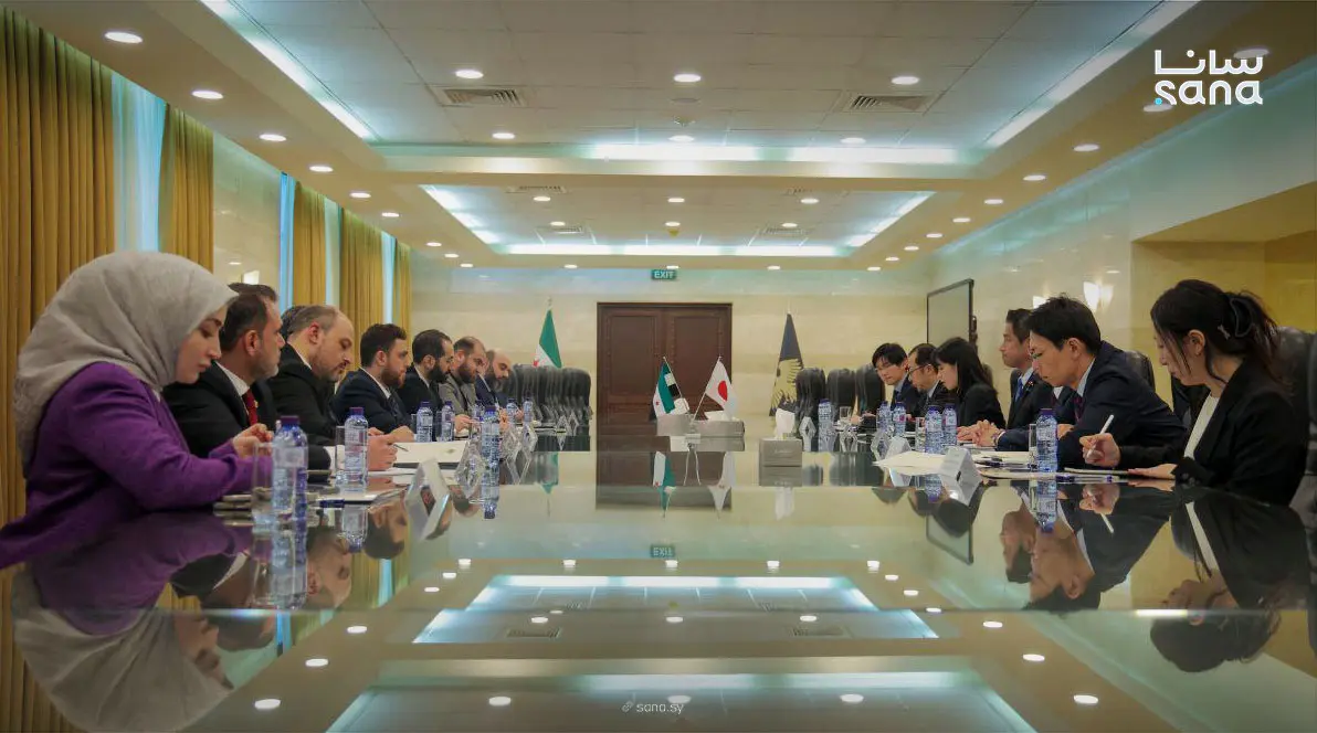 سوريا واليابان تعلنان استئناف العلاقات وفتح صفحة تعاون جديدة