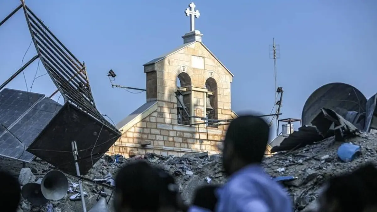شجرة الميلاد لم تشتعل في غزة.. المسيحيون يصارعون أنقاض كنائسهم للعام الثالث