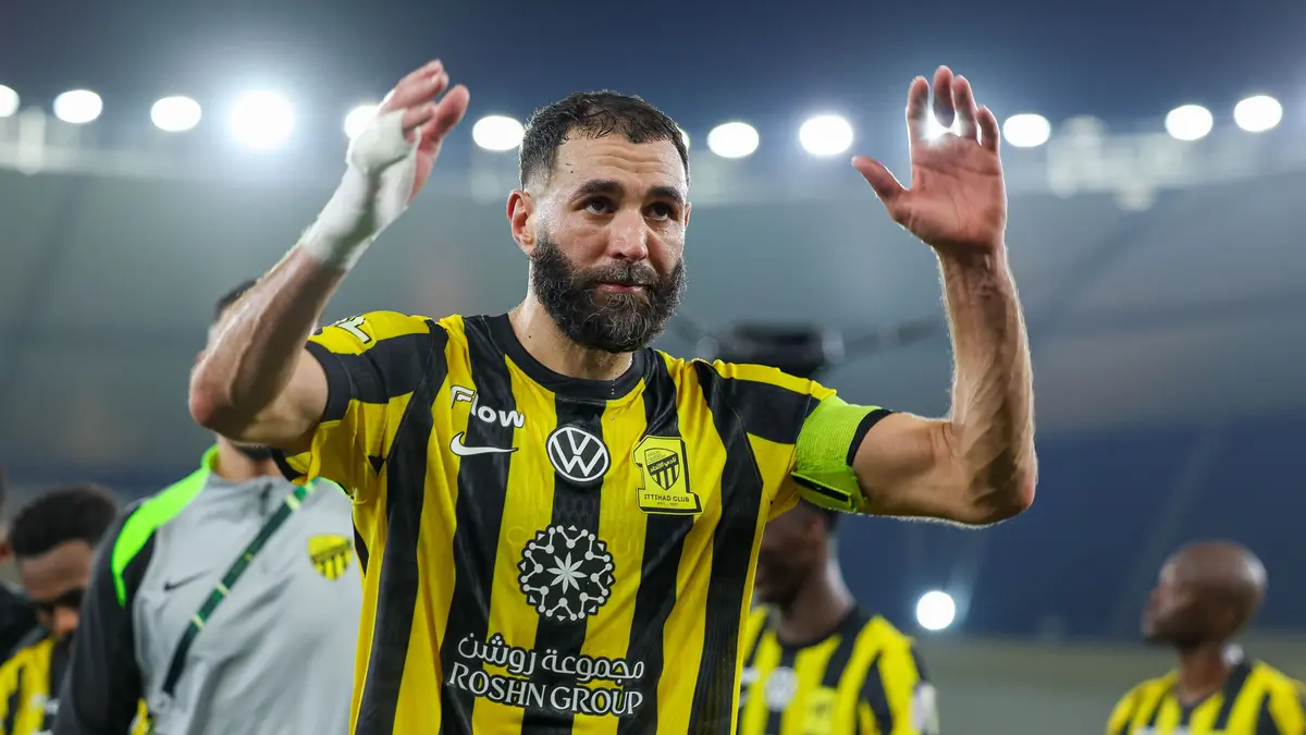 بنزيما: لم نستغل الفرص.. وعانينا أمام ناساف