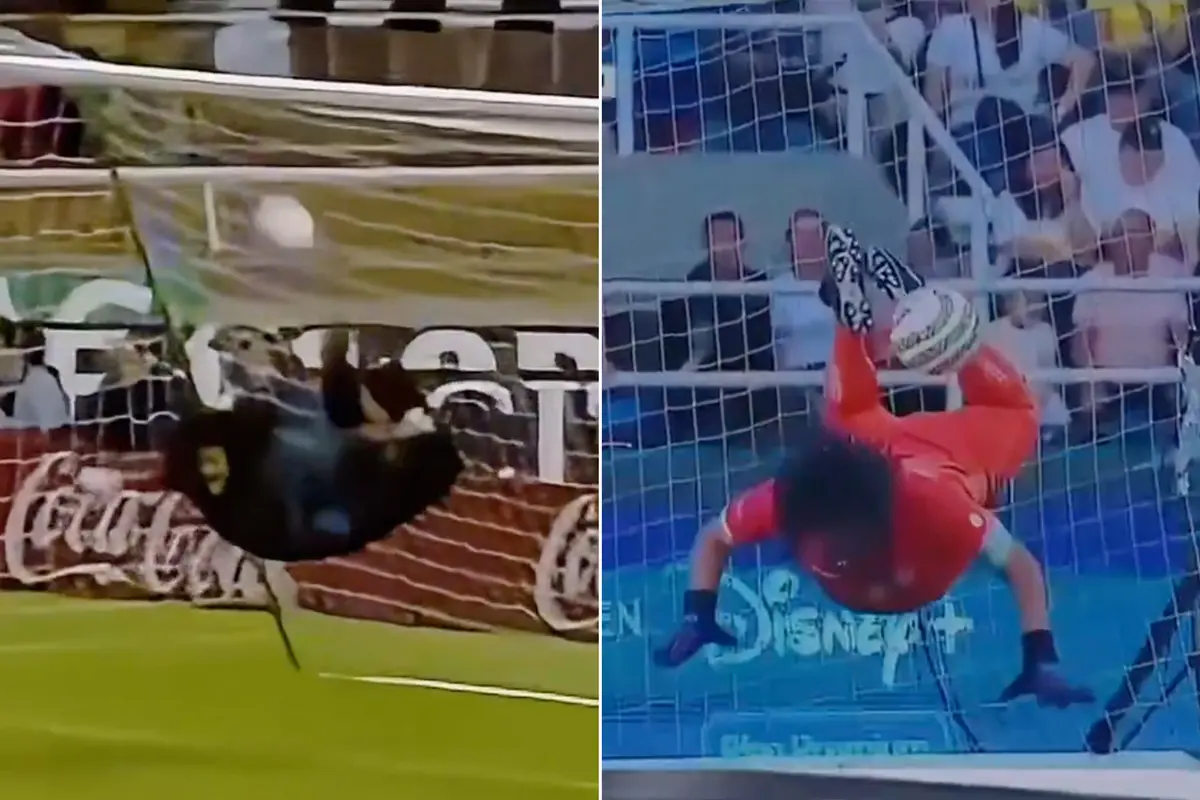 شاهد.. الحارس هيغيتا يستعيد سحره بـ"ركلة عقرب" جديدة