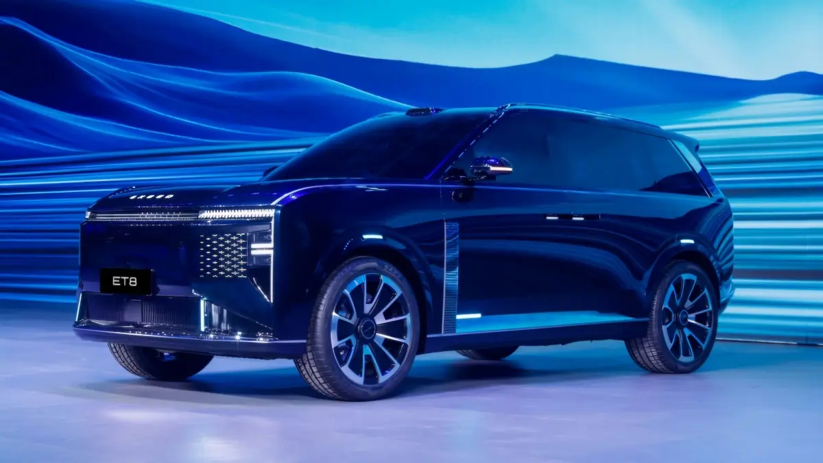 شيري تكشف عن Exeed ES7 GT وES8 وET8 وET9 مع خطط بطاريات الحالة الصلبة