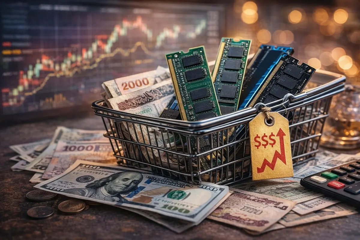 نقص الرامات عالميًا يرفع أسعار الأجهزة حتى 2027 - سوالف سوفت