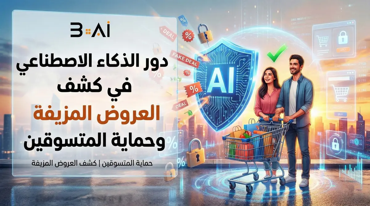 دور الذكاء الاصطناعي في كشف العروض المزيفة وحماية المتسوقين