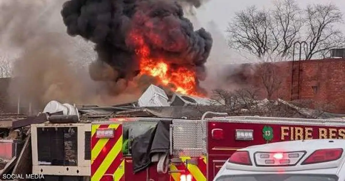 فيديو.. قتيلان ومفقودون في انفجار دار مسنين بولاية أميركية