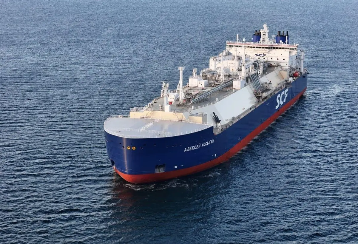 روسيا تتسلم أول ناقلة غاز مسال كاسحة للجليد محلية الصنع - الطاقة