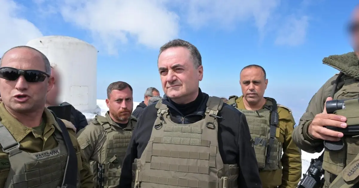 كاتس يتعهد بالبقاء في جبل الشيخ والانتهاكات تتواصل بالقنيطرة