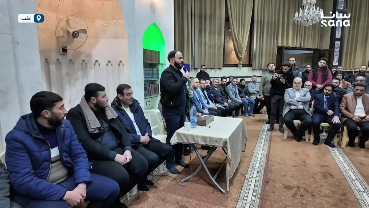 محافظ حلب يقدم التعازي بضحايا القصف الذي شنته قسد واستهدف مناطق سكنية متفرقة في حلب