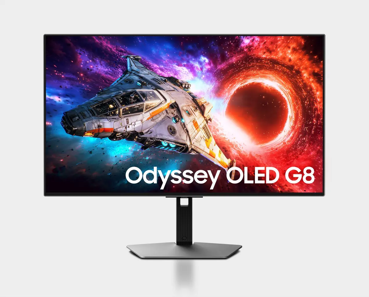 شاشة سامسونج G60H للألعاب بمعدل تحديث 1,040Hz وإعلان Odyssey OLED G8