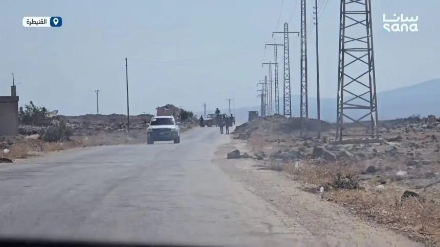 الاحتلال الإسرائيلي يطلق قنابل دخانية على أطفال ونساء أثناء جمعهم الفطر بريف القنيطرة الشمالي