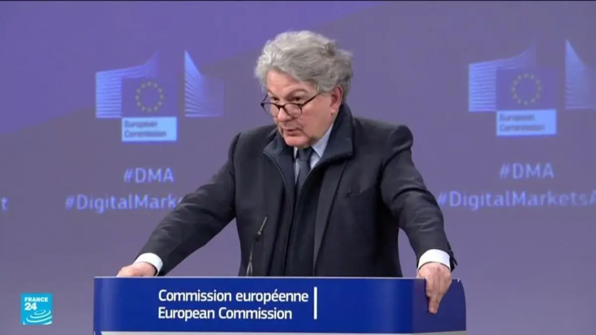 الولايات المتحدة تمنع المفوض الأوروبي السابق من دخول أراضيها بسبب قرار ضد المنصات الأمريكية