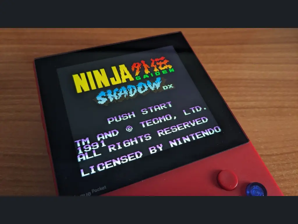 عودة Ninja Gaiden Shadow DX بألوان زاهية لجهاز Game Boy في 2025
