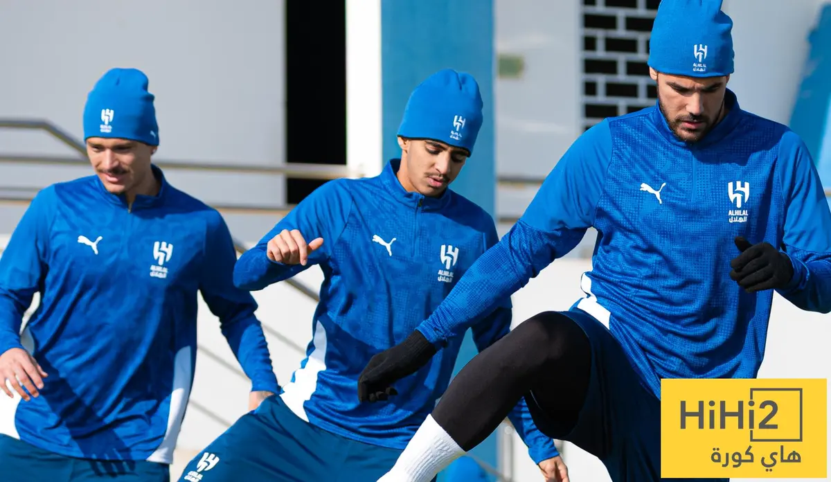 آخر تدريب للهلال قبل مواجهة الخليج