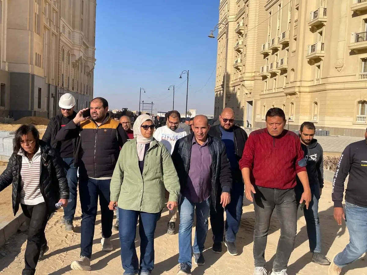 مسئولو جهاز العاصمة الجديدة يتفقدون الحي السكني الخامس لدفع الأعمال الجارية - أموال الغد