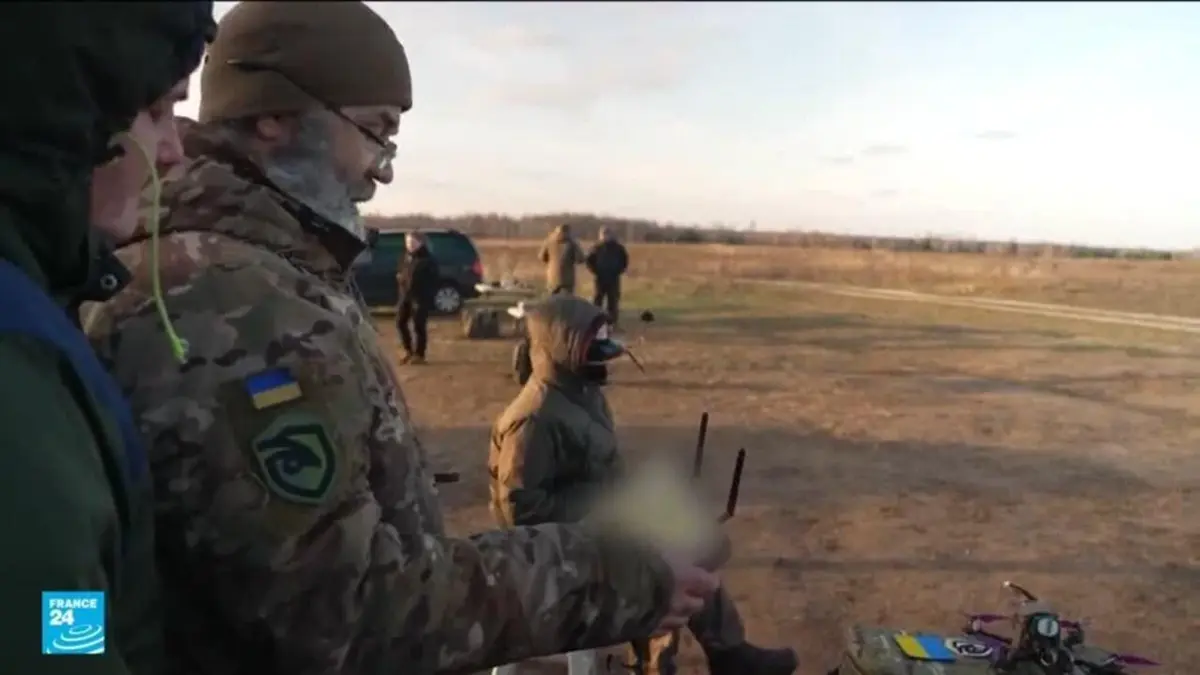 أوكرانيا:اصطياد المسيرات الروسية ...مهمة المدنيين أيضا