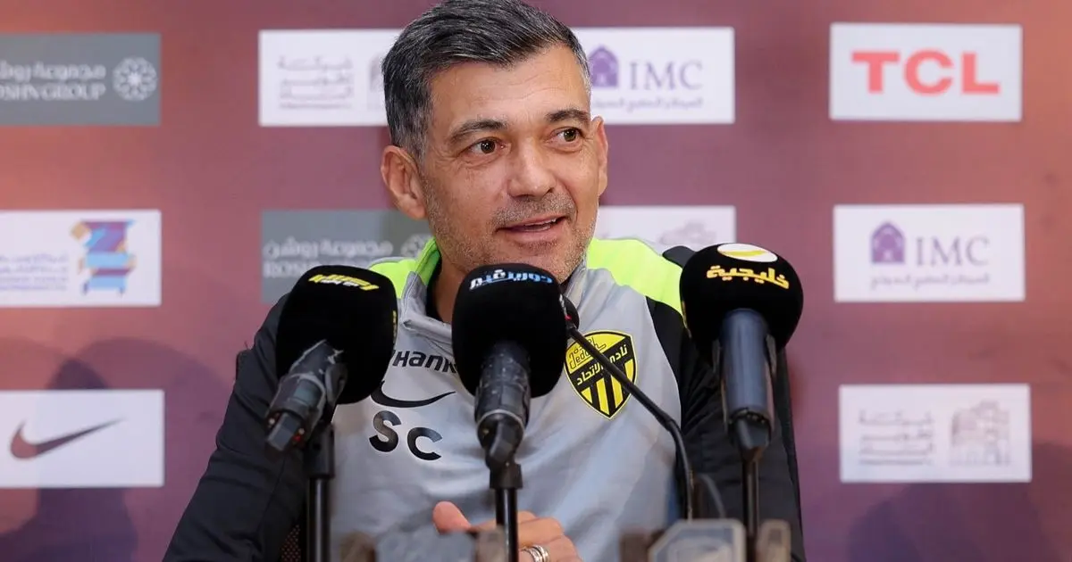 كونسيساو يعترف بمرور الاتحاد بفترة صعبة ويتمنى تقديم هدية لجماهيره