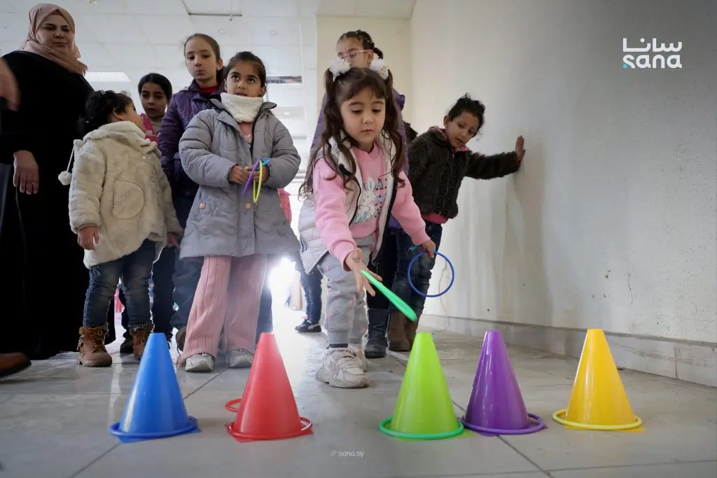 فعالية ترفيهية في حمص تعزز اندماج الأطفال ذوي الإعاقة البصرية والسمعية