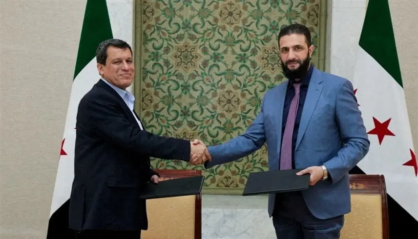 اجتماع "تاريخي" بين الشرع وقائد "قسد" قبل نهاية 2025 - موقع 24