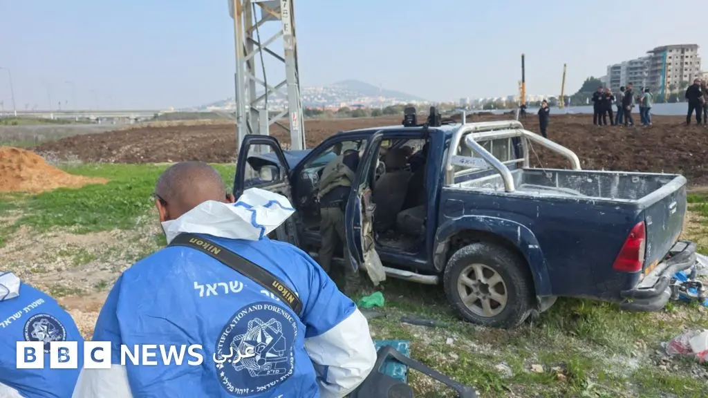هجوم بيسان: مقتل شخصين في هجوم شمال إسرائيل يُشتبه في أن منفذه فلسطيني - BBC News عربي