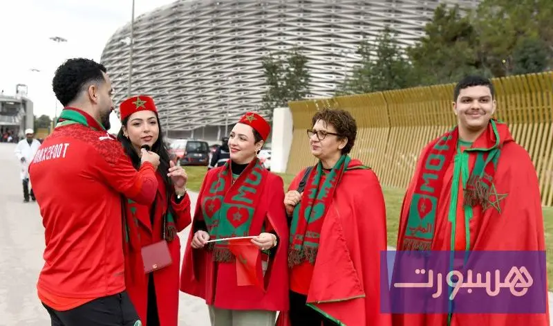 المرأة المغربية تزين مدرجات “الكان” - هسبورت