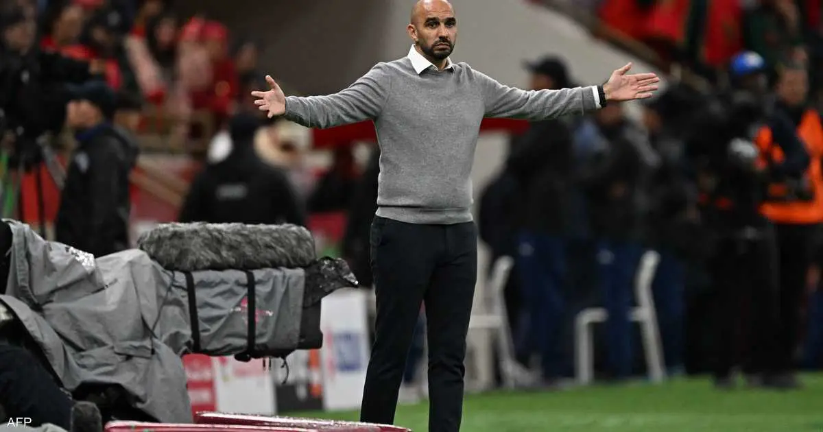 الركراكي بعد التعادل مع مالي: نحتاج مزيدا من الفعالية