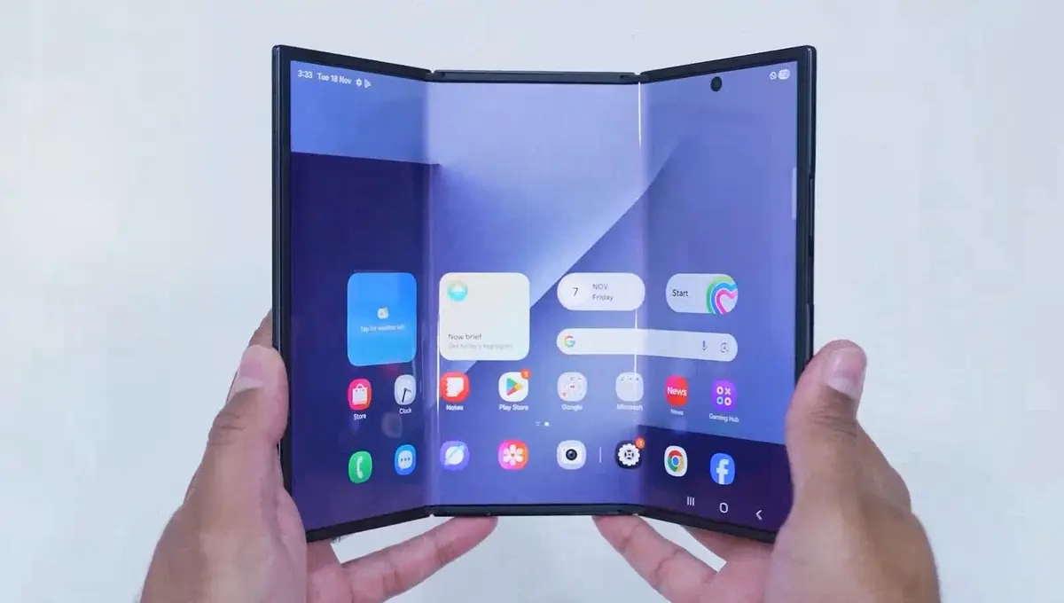 اختبار قاسي لهاتف Galaxy Z TriFold: كيف صمد أمام الطي؟