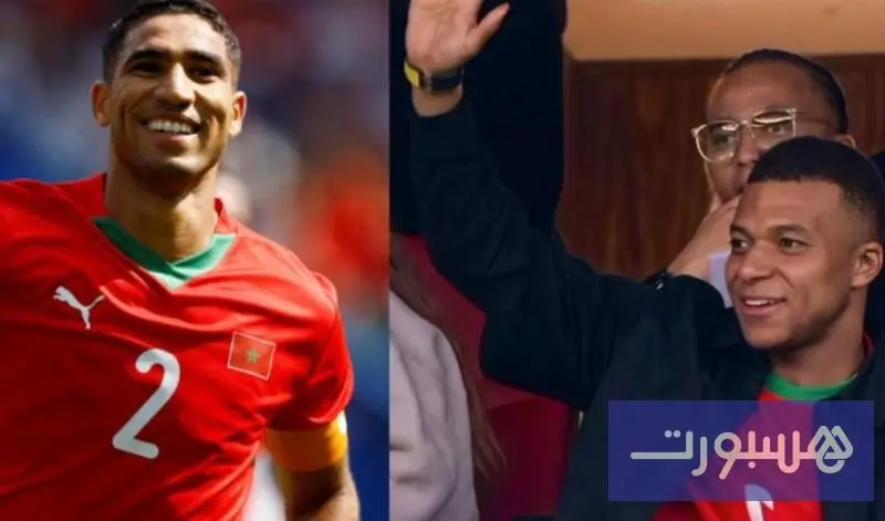 حكيمي يصف مبابي بـ"ولد البلاد" - هسبورت