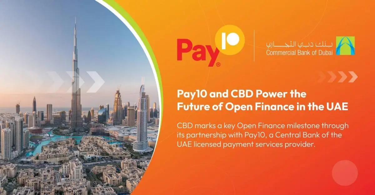«باي تن» و«دبي التجاري» يطلقان خدمات التمويل المفتوح