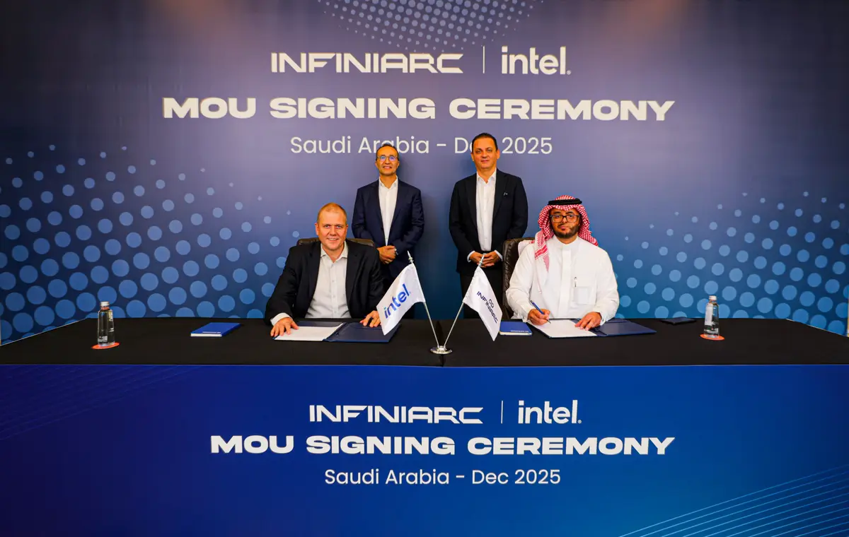 مذكرة تفاهم بين Infiniarc وIntel لدعم تطوير الذكاء الاصطناعي في السعودية