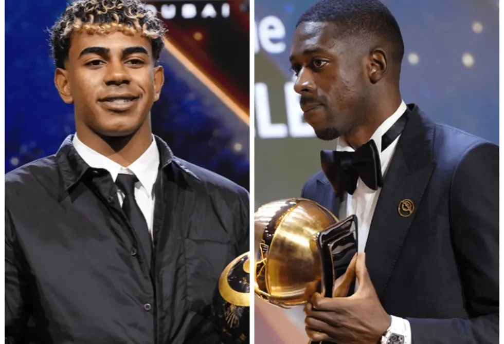 غلوب سوكر 2025.. ديمبيلي الأفضل في العالم ولامين جمال بنال 3 جوائز