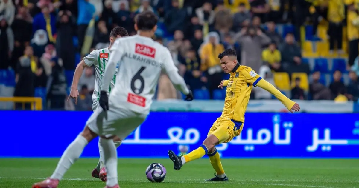 التعاون يرتقي لوصافة ترتيب دوري روشن.. وعمر السومة يهز الشباك