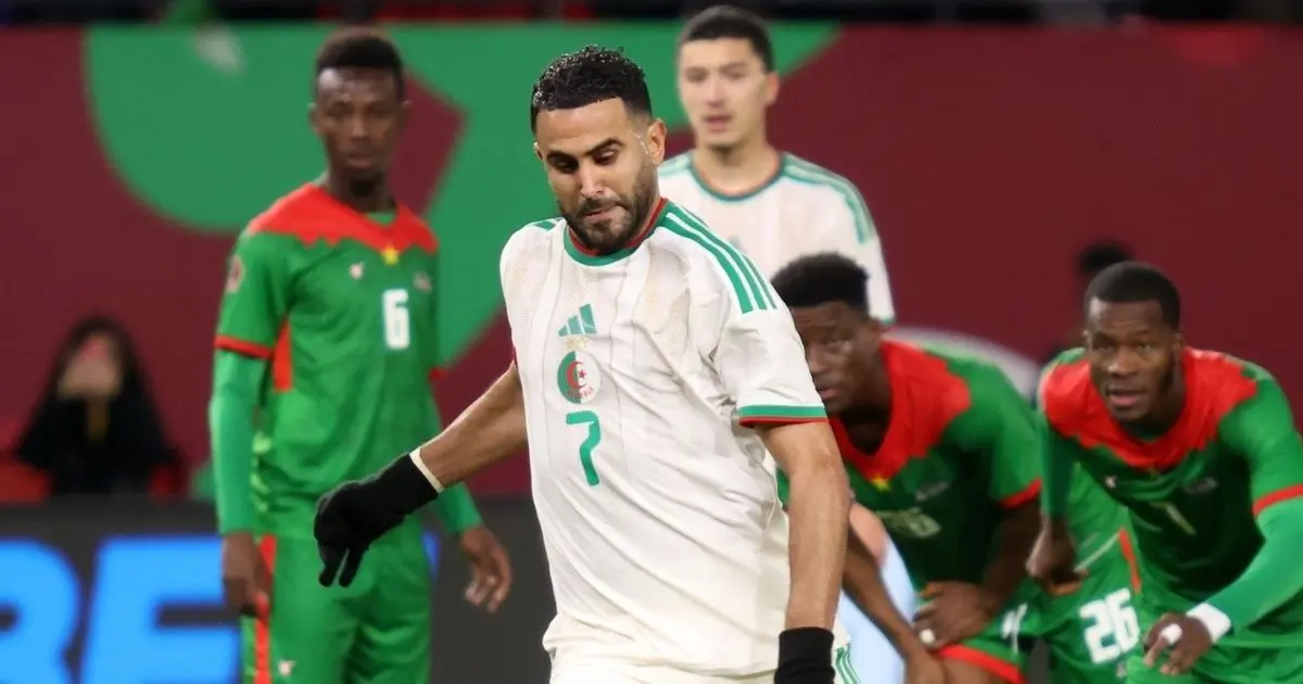 رياض محرز يضع شرطاً مهماً من أجل فوز الجزائر بكأس أمم إفريقيا