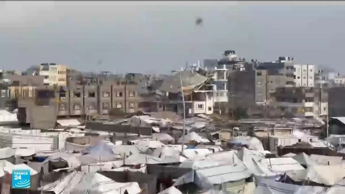 غزة: أمطار جديدة تغرق خيام النازحين وتفاقم الأزمة الإنسانية