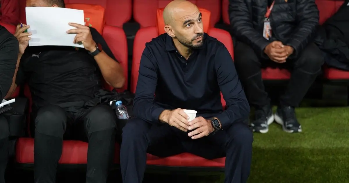 الركراكي: أداء المغرب يتحسن تدريجياً ونريد الجمهور كما كان اليوم