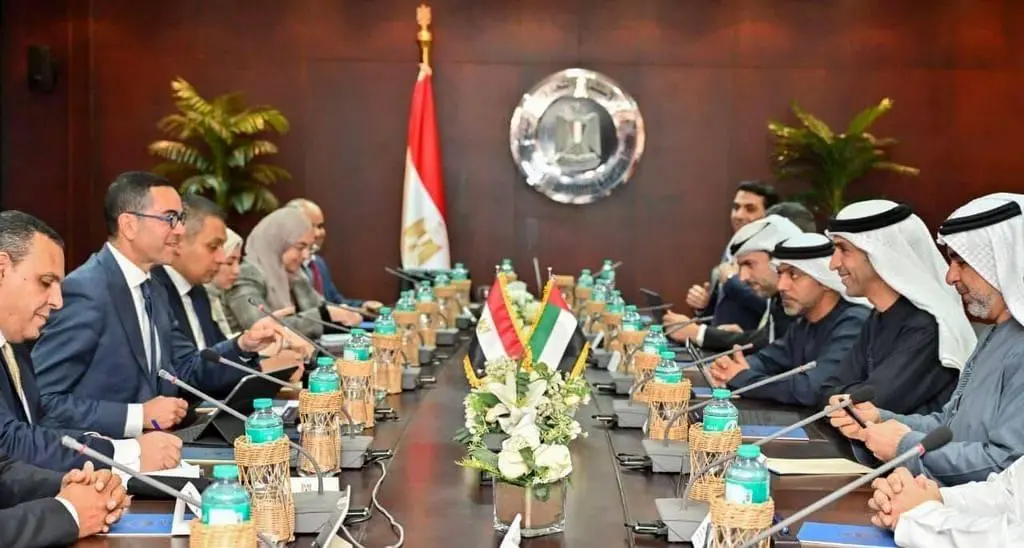 وفد إماراتي إلى مصر لمفاوضات اتفاقية الشراكة الاقتصادية الشاملة