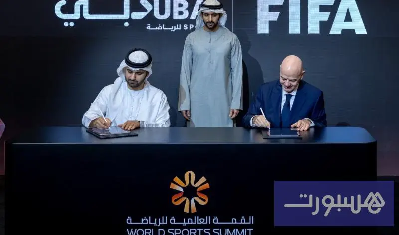 “قمة الرياضة” تجمع حاكم دبي وإنفانتينو - هسبورت