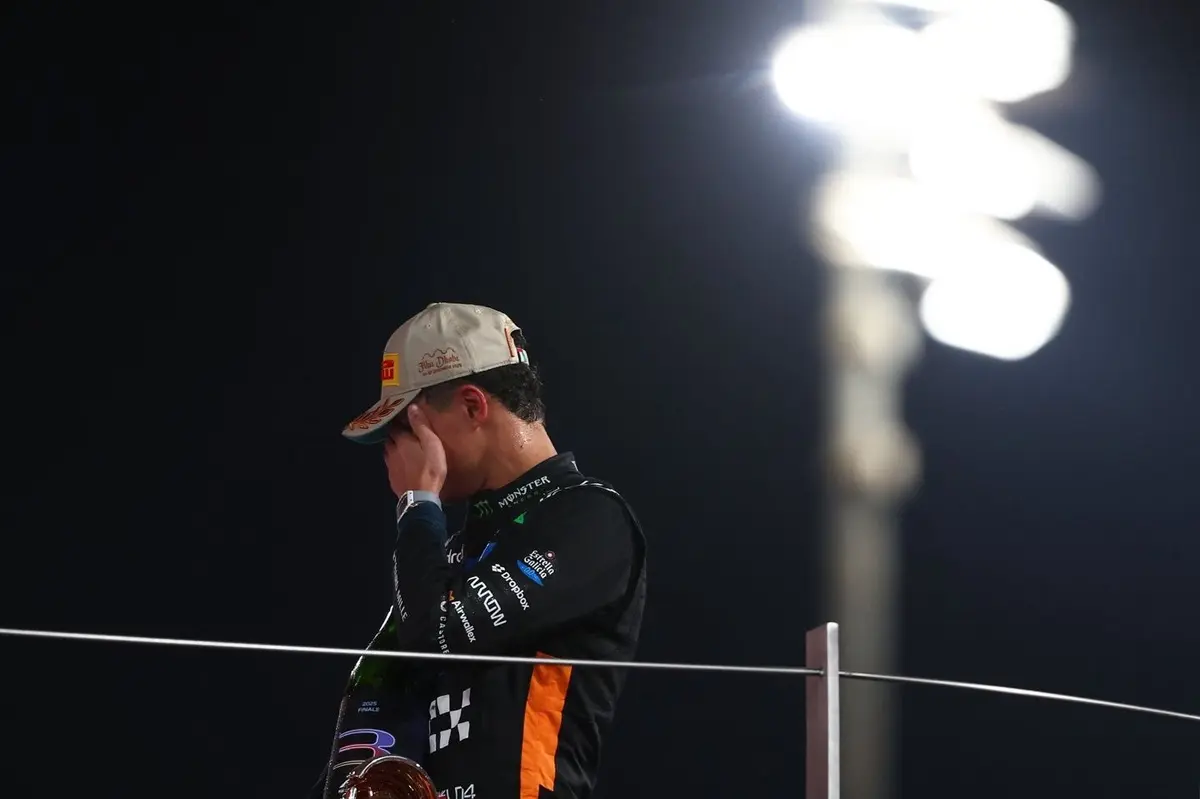 Lando Norris jokes it's "downhill from here" after 2025 as he points to "pivotal moment"