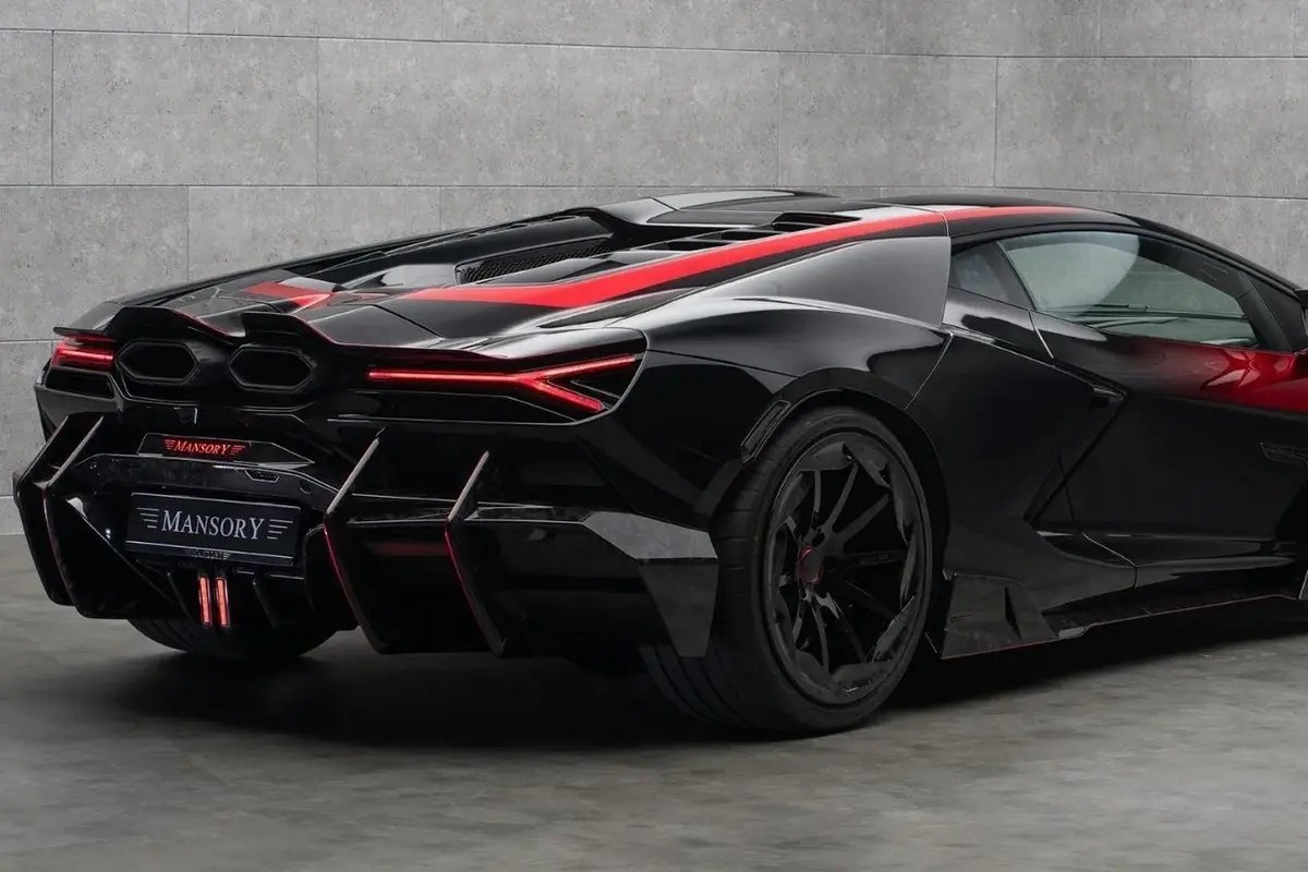 Esteban Ocon shows off his one-off Mansory Lamborghini Revuelto in first drive post