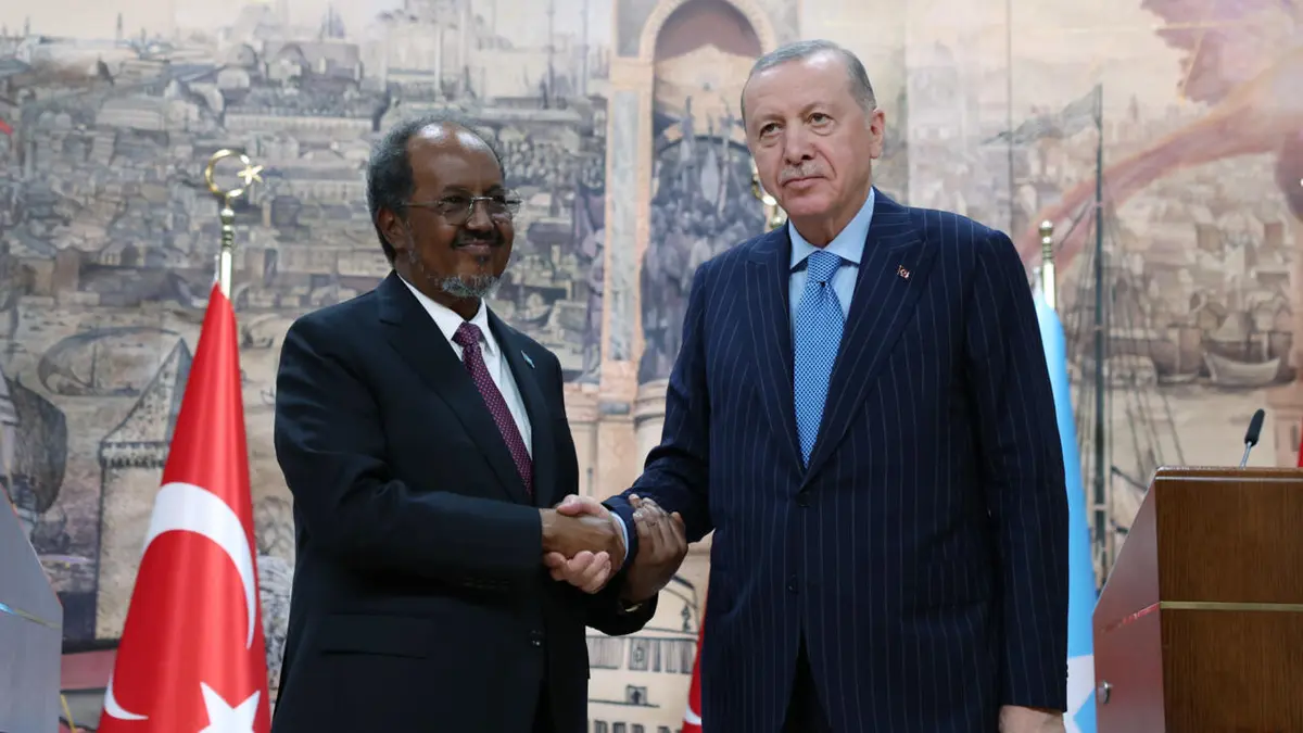 أردوغان يدعم وحدة الصومال ويعتبر اعتراف إسرائيل بـ"أرض الصومال" قرارا "غير قانوني"