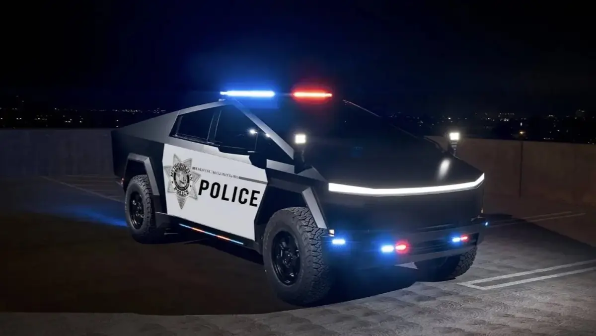هاشتاق عربي - مدينة أميركية تستعين شرطتها بسيارات "تسلا سايبرتراك"