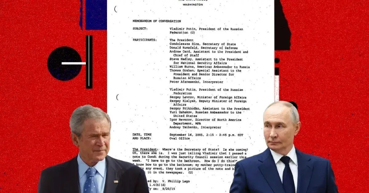 "المجلة" تنشر محاضر لقاءات بوش وبوتين.. من التحالف إلى العداء (2 من 3)