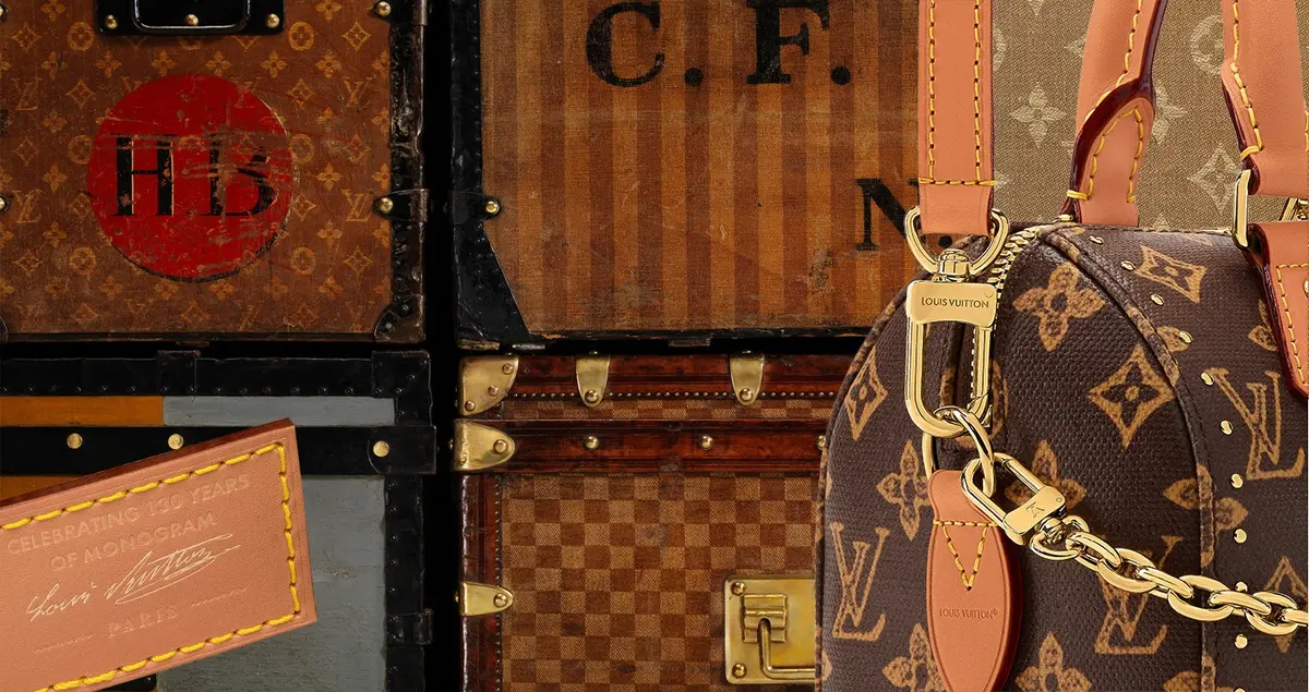 Louis Vuitton تحتفل بـ130 عاماً على إطلاق لوغو الدار المونوغرام الأيقونيّ