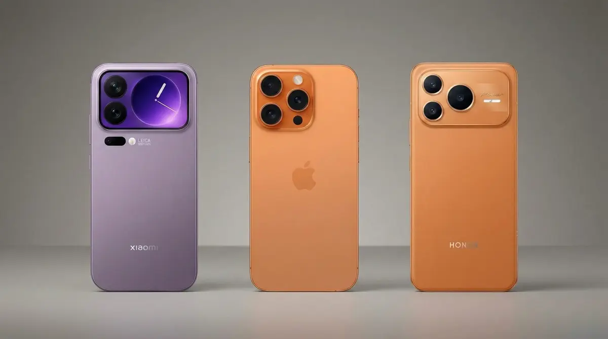 Honor تحاكي تصميم آيفون 1:1 بينما Xiaomi تكتفي بالاسم