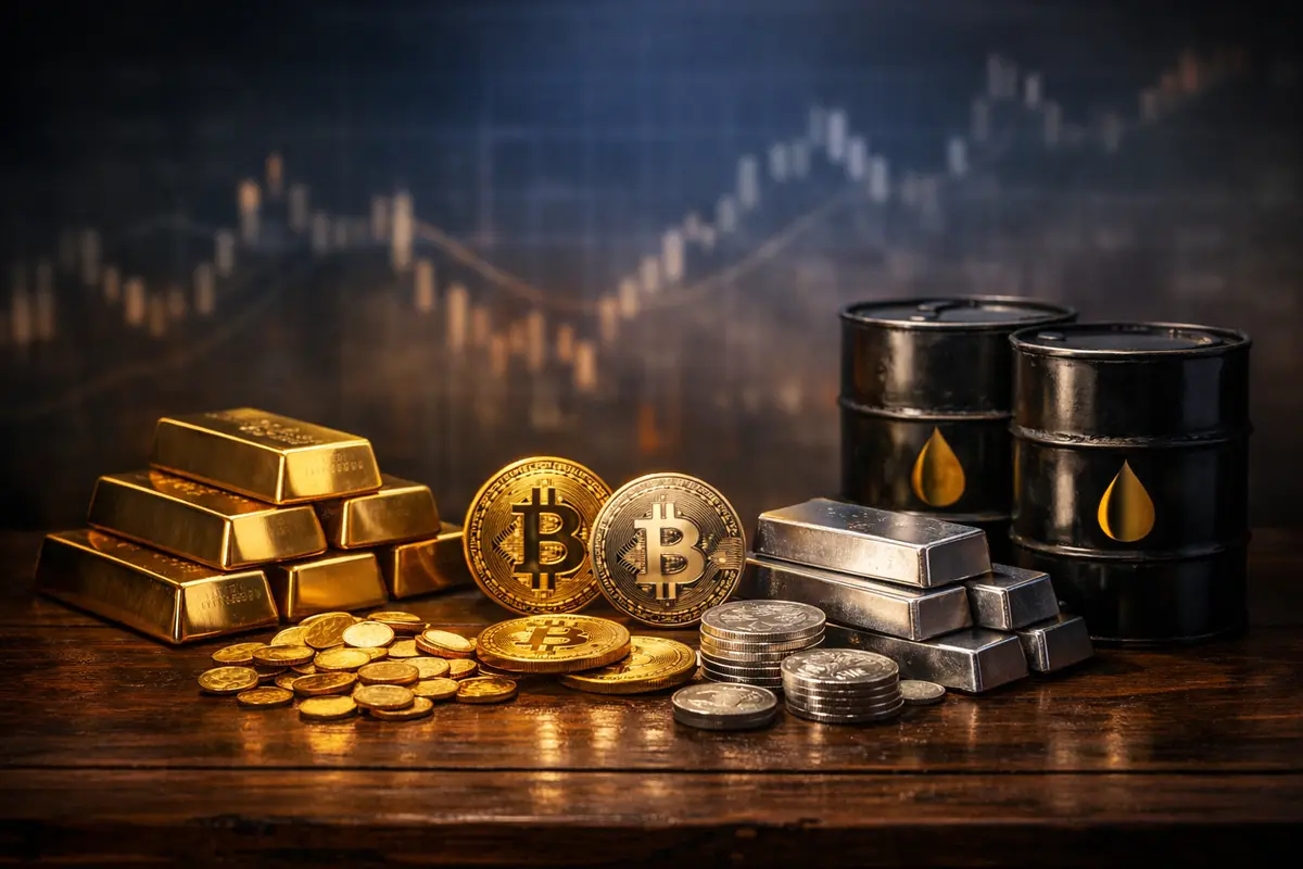 النفط والمعادن والكريبتو.. أفضل وأسوأ الأصول العالمية أداءً في 2025