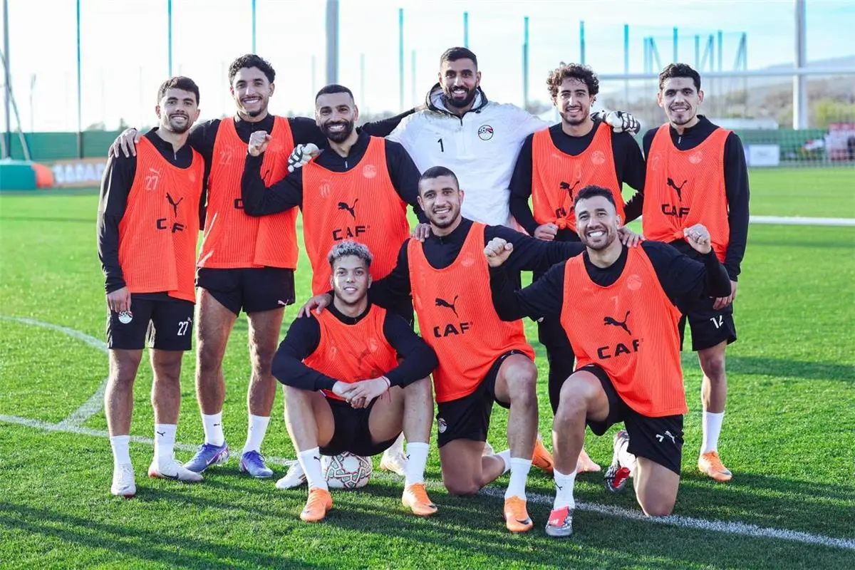 منتخب مصر يبدأ استعداداته قبل مباراة بنين في كأس امم إفريقيا