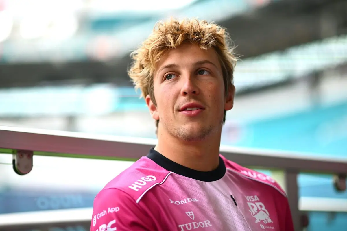 Liam Lawson raises over $50,000 for breast cancer research with suprcar hot laps