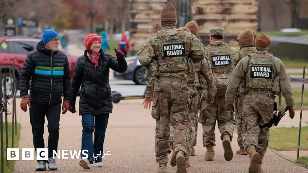 ترامب يعلن سحب قوات الحرس الوطني من بعض المدن الأمريكية - BBC News عربي