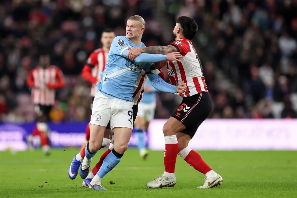 رجل مباراة مانشستر سيتي وسندرلاند في الدوري الإنجليزي